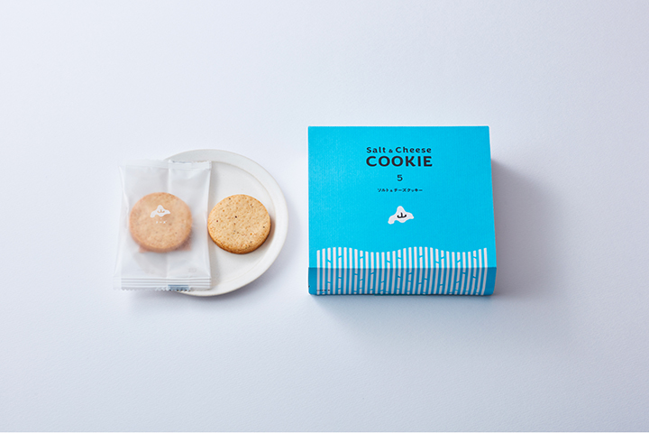 パッケージ箱 ソルト&チーズクッキー